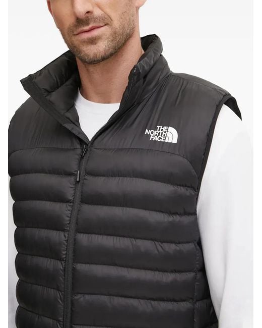 The North Face Black Terra Peak Zip Padded Gilet for men