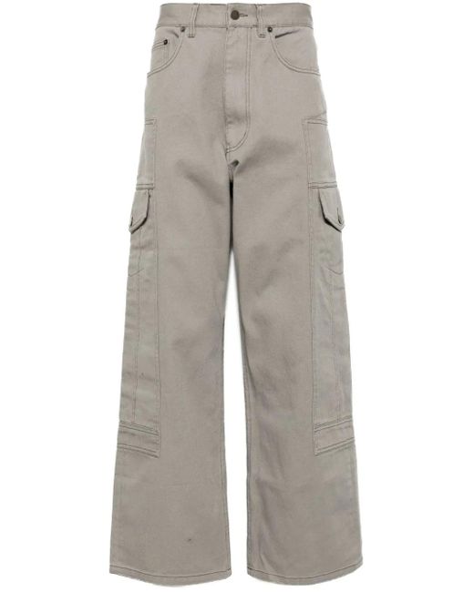 メンズ Izzue ストレート カーゴパンツ Gray