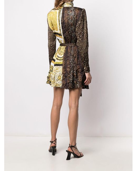 robe chemise versace