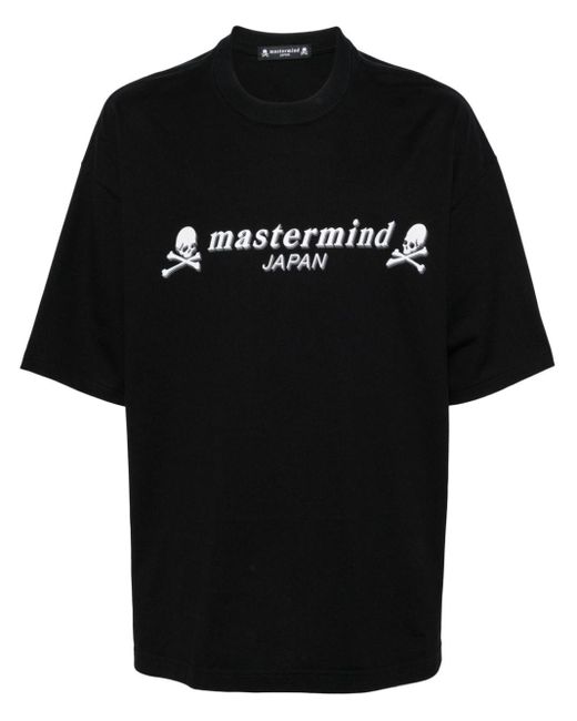 Camiseta con calavera en 3D estampada Mastermind Japan de hombre de color Black