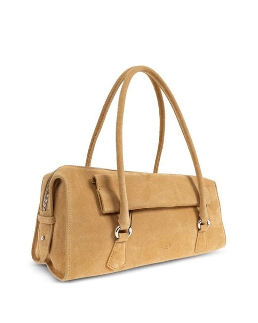 Bolso Shopper Con Cremallera IRO de color Metallic