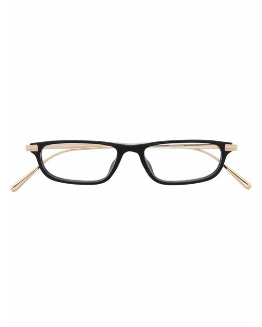 OMEGA EYEWEAR Black Square-Shape Glasses