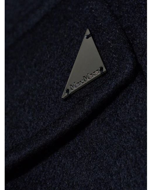 Max Mara Blue Dream Cashmere Poncho