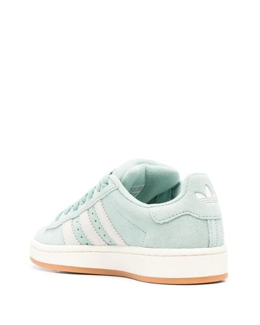 Adidas White Campus 00's Suede Sneakers