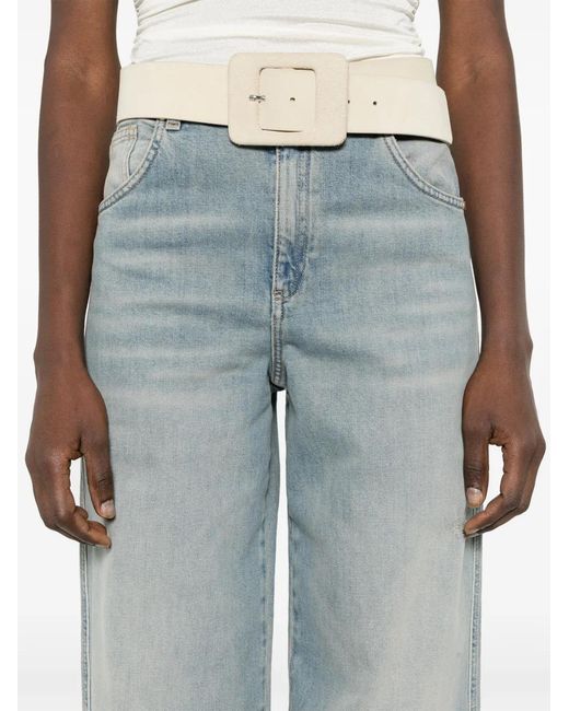 Blumarine Blue Denim Boyfriend Jeans