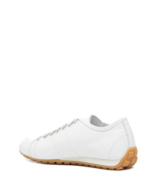 Sofie D'Hoore White Flint Lace-Up Trainers