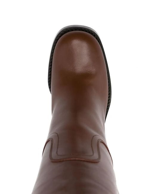 Prada Brown High Boots
