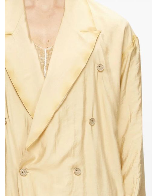 DIESEL Natural J-Keysery Double-Breasted Blazer for men