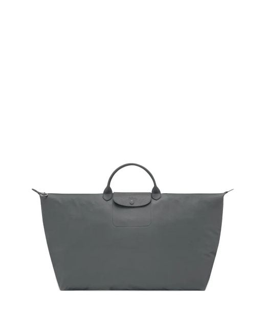 Longchamp Gray Le Pliage One Travel Bag