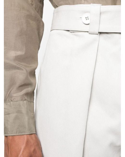 Jil Sander Broek Met Wijde Pijpen in het White voor heren