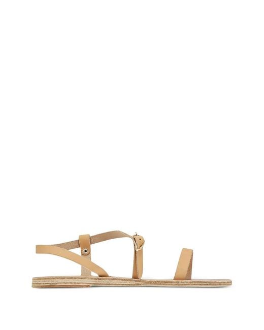 Ancient Greek Sandals Pink Niove Flat Sandals