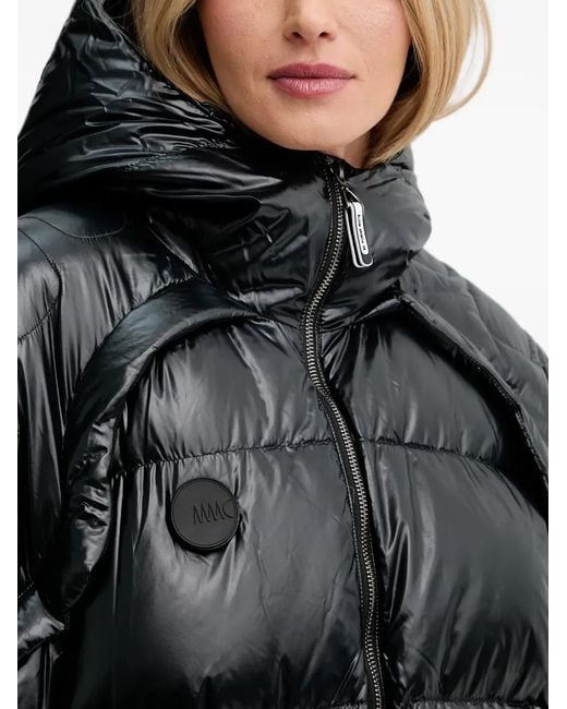MMC Studio Black Apollo Hooded Padded Coat