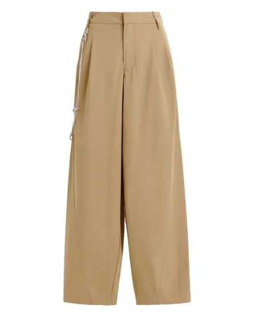Pantalones Hoek ajustados Essentiel Antwerp de color Natural
