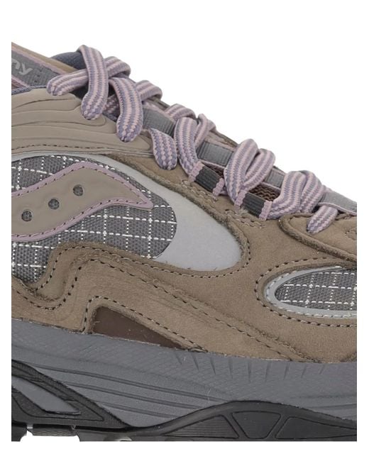 メンズ Saucony Grid Aura X Sneakers Gray