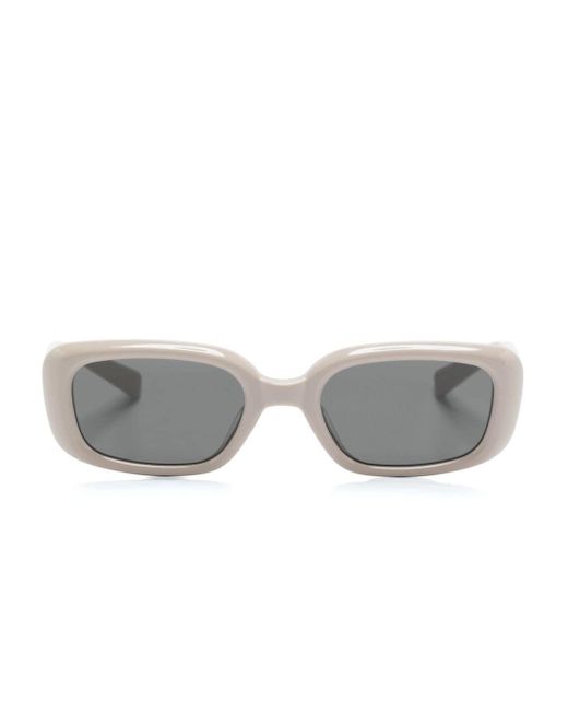 X Gentle Monster lunettes de soleil rectangulaires MM106 Maison Margiela en coloris Gray