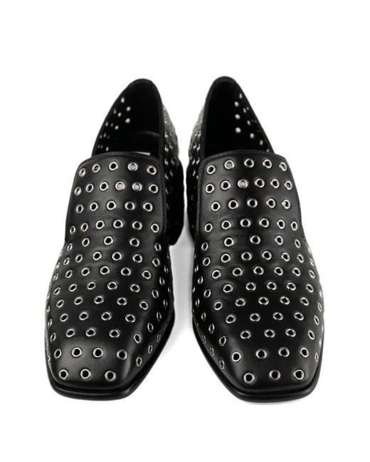 Mocassins Eliot 45 Mm À Œillets Jimmy Choo en coloris Black