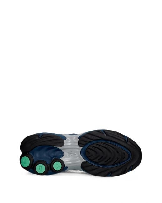 Lacoste Blue Spinor Gradient Low-Top Sneakers for men