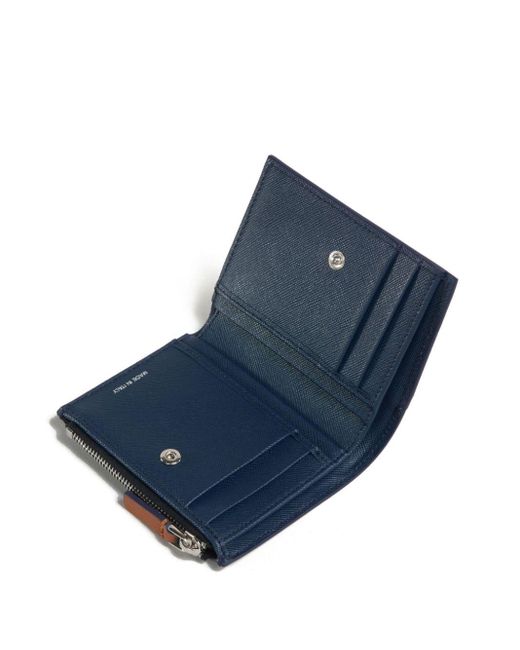 Marni Multicolor Bi-fold Two-tone Leather Wallet for men