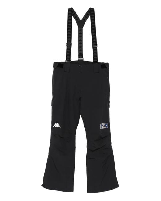 Pantalones Con Parche Kappa de hombre de color Black