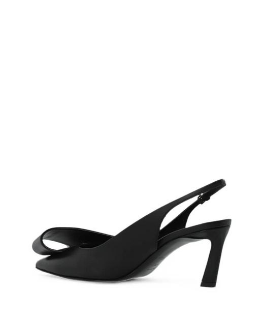 Givenchy Black Twisted Ribbon Pumps