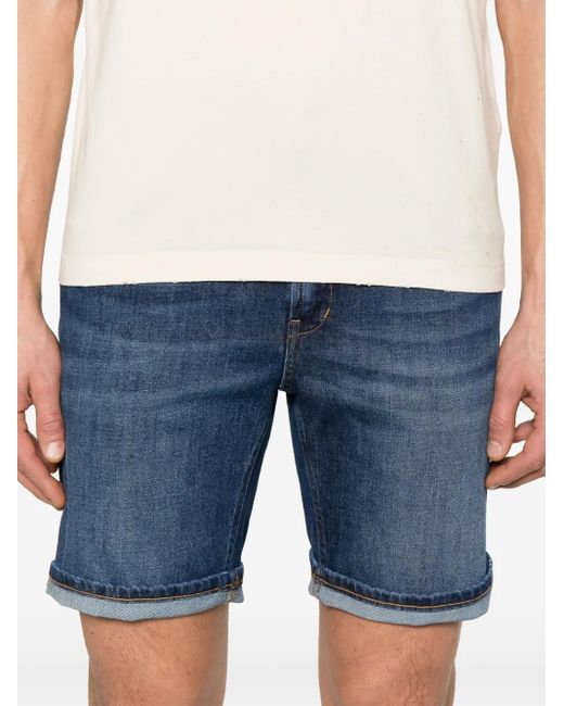 Dondup Derick Shorts in het Blue voor heren
