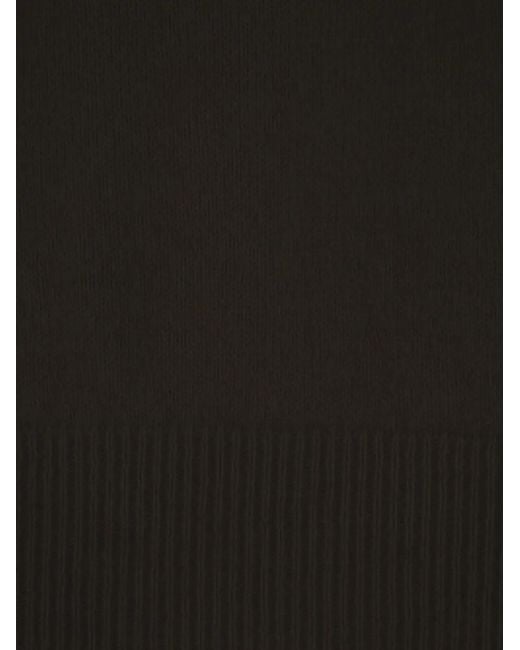 Vanisé Black V-Neck Cashmere Sweater