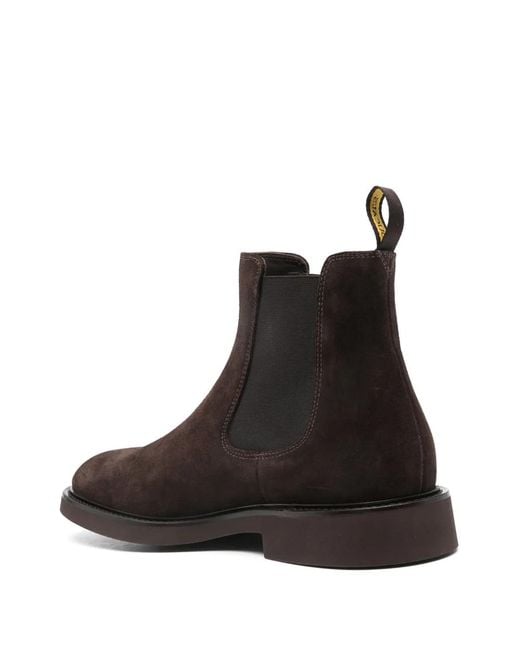 Doucal's Brown Suede Boots for men