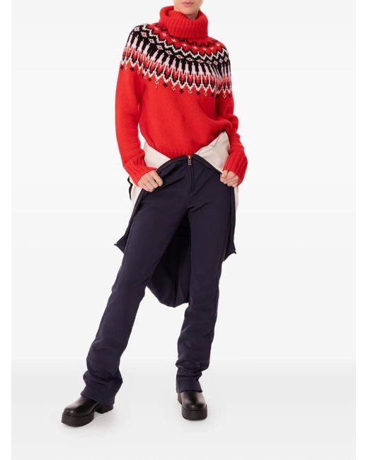Bogner Red Ingrid Sweater