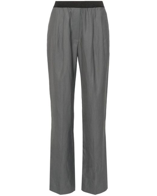 Pantalon de costume à coupe courte Loulou Studio en coloris Gray