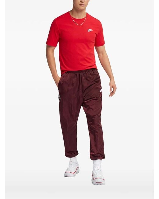 Nike Sportswear club crew-neck T-shirt in Red für Herren