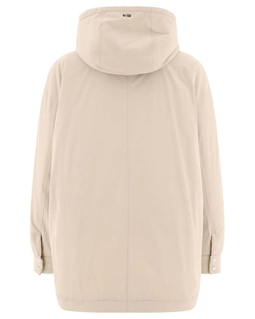 Herno Natural "A-Shape" Down Jacket