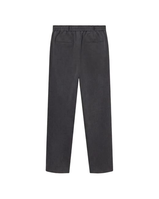 Les Deux Black Como Drawstring-Waist Trousers for men
