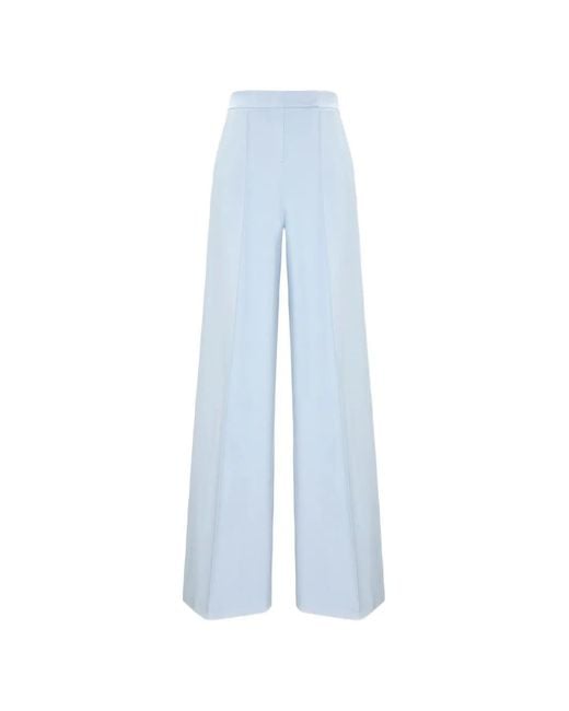 Dorothee Schumacher Blue Emotional Essence Wide-Leg Trousers