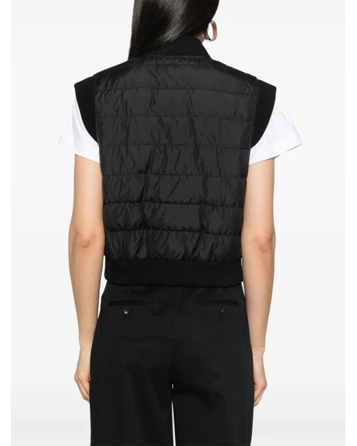 Peserico ノースリーブ ダウンベスト Black