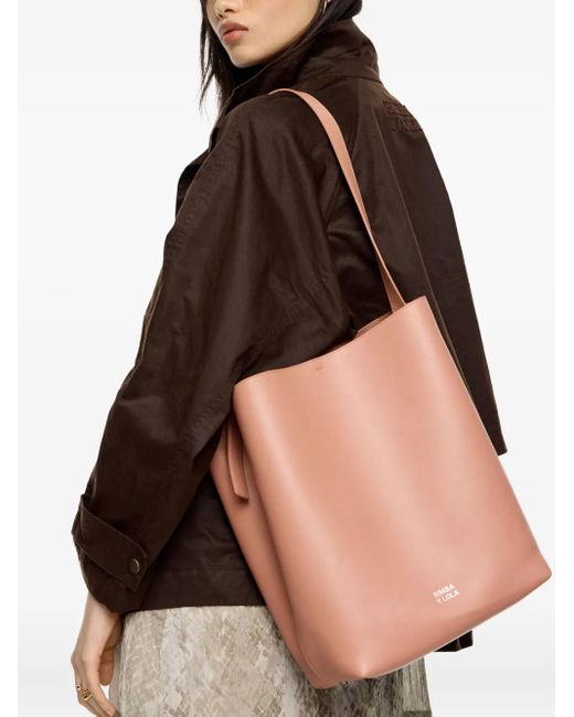 Bimba Y Lola Pink Medium Carlino Tote Bag