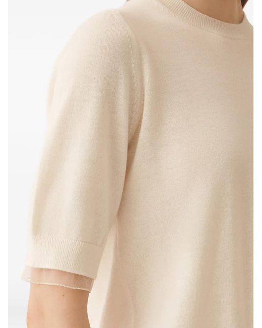 Fabiana Filippi White Short-Sleeves T-Shirt