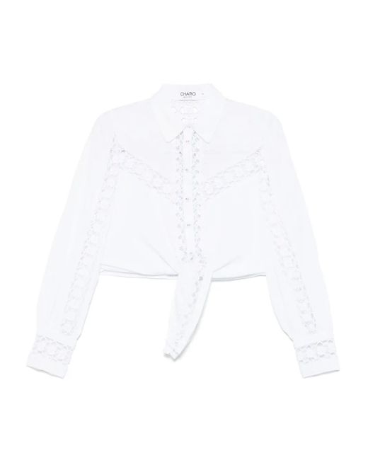 Charo Ruiz Devi Blouse in het White