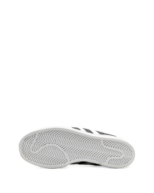 Adidas Black Superstar Sneakers for men
