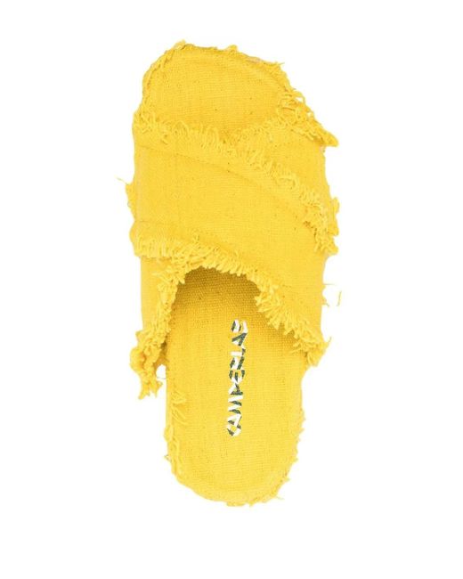 CAMPERLAB Yellow Brutus Sandals