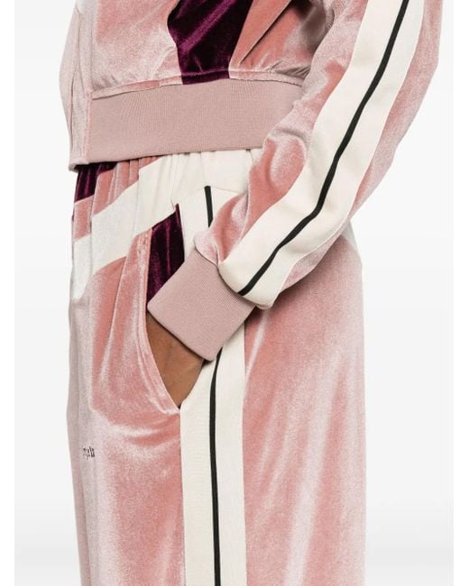 Palm Angels Pink Wide Trousers