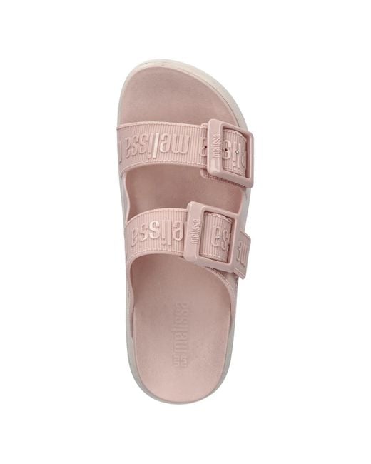 Melissa Pink Cozy M Lover Platform Sandals