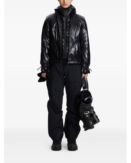 Aztech Mountain Black Thindown Drawstring Insulator Jacket