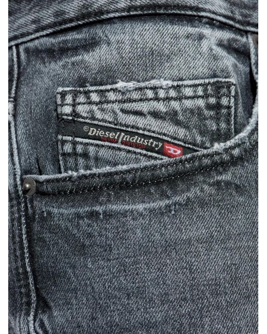 Jeans Con Effetto Schiarito D-Macro 2001 di DIESEL in Blue da Uomo