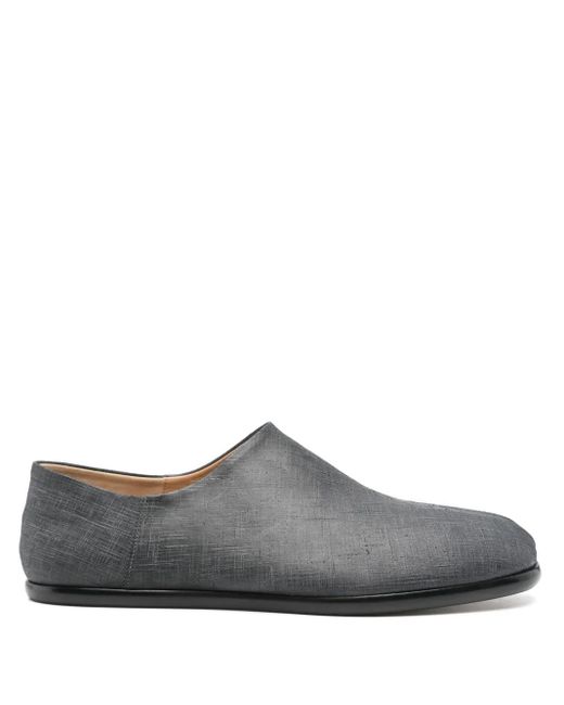 Maison Margiela Gray Leather Loafers for men