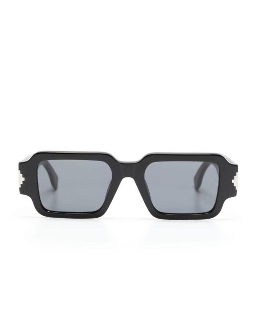 Marcelo Burlon Gray Cerio15 Rectangle-frame Sunglasses for men