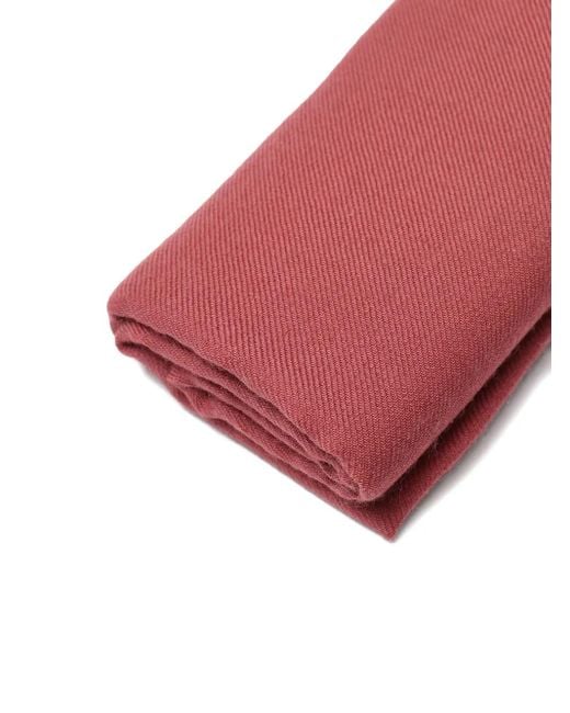Destin Red Wool Scarf