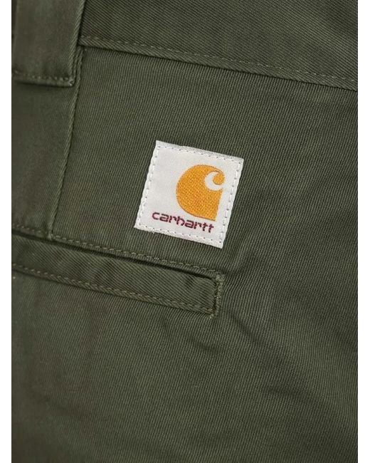 Carhartt Green Master Twill Trousers for men