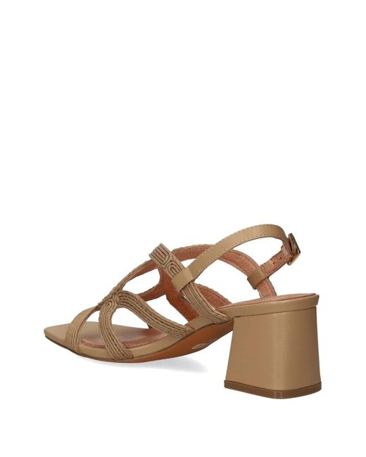 Bibi Lou Natural Meli Slingback Sandals