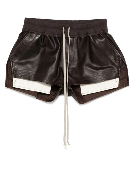 Shorts Fog di Rick Owens in Black