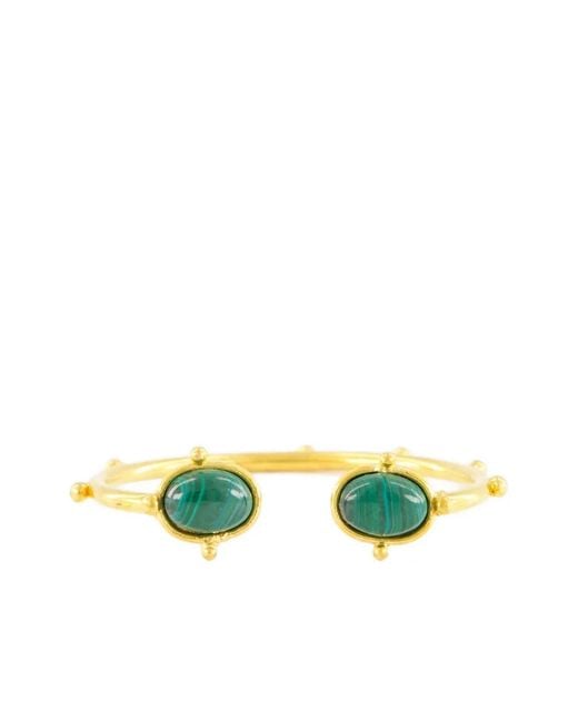 Sylvia Toledano Green Malachite Holis Bracelet